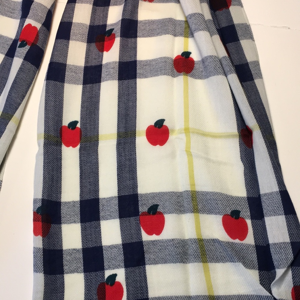 Talbots Multi-Check Scarf NWT - Picture 6 of 14